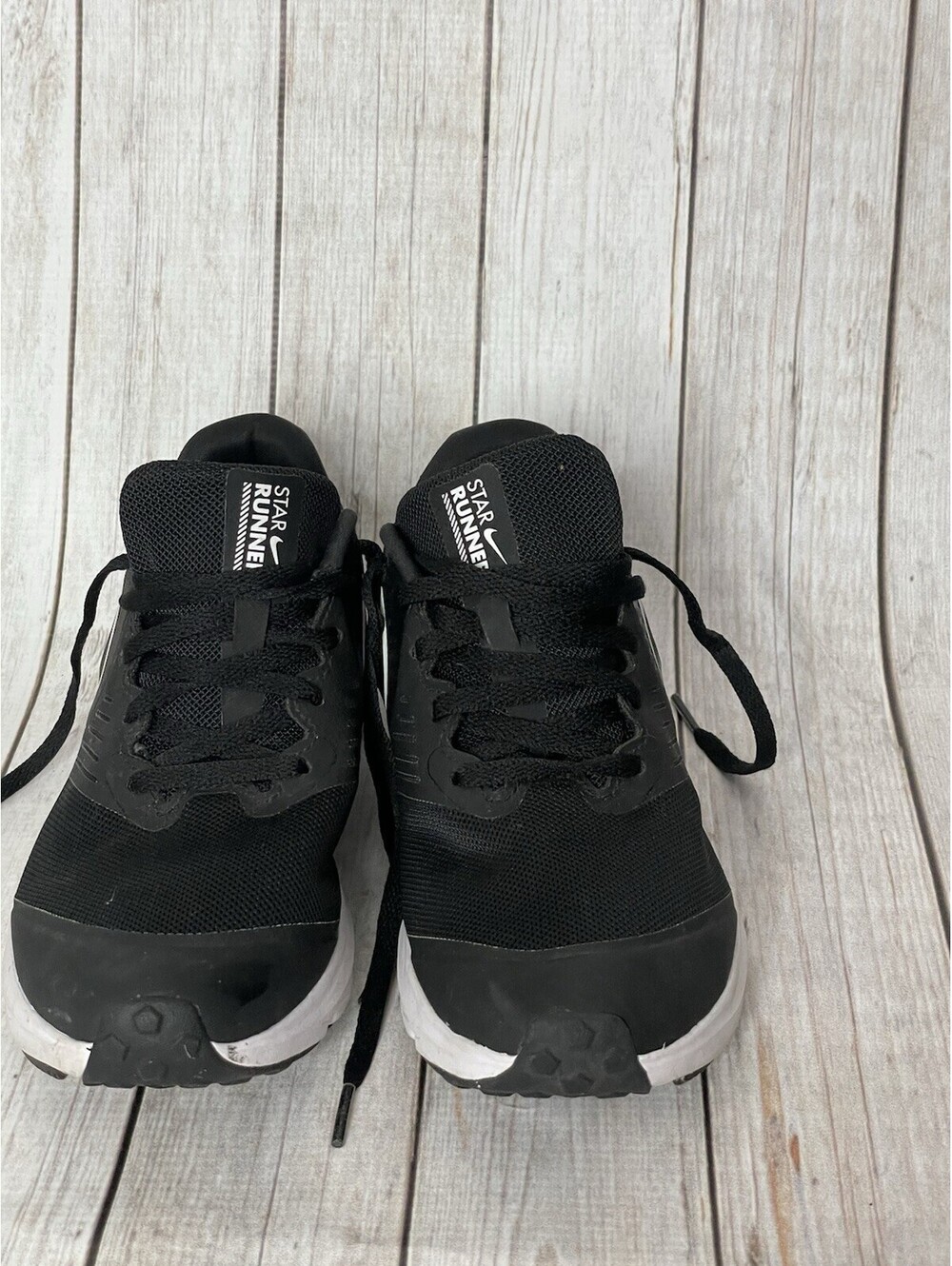 Nike Star Runner 3 Running Shoes Kids Size 4.5 Black